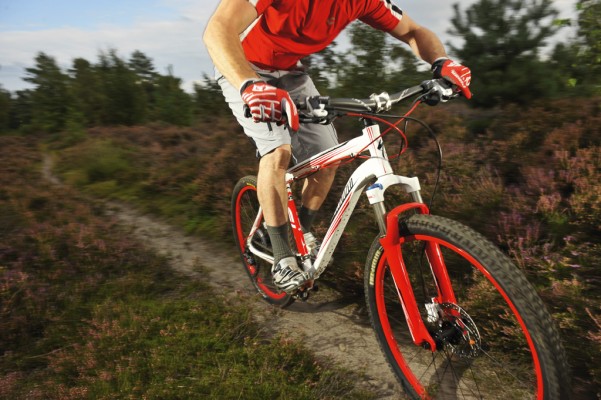 The Rockhopper isn't as good at hopping rocks than ripping singletrack