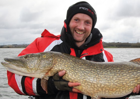 Paul Garner has scored with some heavyweight pike in recent winters.