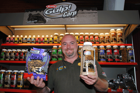The Berkley Gulp! range of carp baits is impressive and is in tackle shops all over the country.