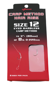 Drennan Eyed Barbless Carp Method