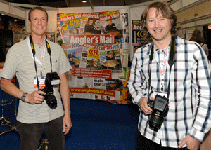 Richard Howard (left) and Tim Knight from Angler's Mail HQ will be amongst the bloggers for our team. Our blog will be the one posted every Wednesday.