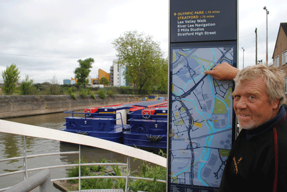 Angler's Mail magazine met London angling legend Dave Vincent to fish near the Olympic Park.