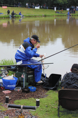 Warren Martin kept fish coming to the end.