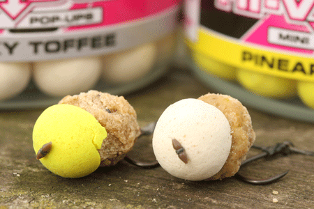 Cell bolies tipped with colourful Mainline pop-ups - Richie rates these as a winner on any venue.