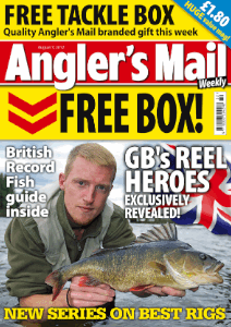 FREE TACKLE BOX with this week’s brilliant issue of our mag – don’t miss it!