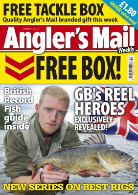 FREE TACKLE BOX with this week’s brilliant issue of our mag – don’t miss it!