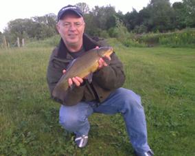 A nice tench is just as satisfying as a mammoth catfish