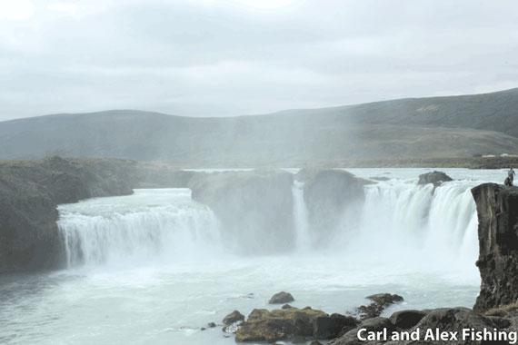 Wonder what's at the bottom of the fall? We never did find out...