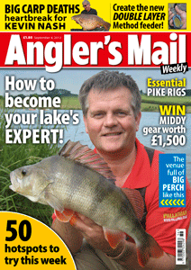 Be sure to get this week's magazine for a special feature on the double layer Method feeder, and a news story on Cob House where Les Thompson fished for our cameras.