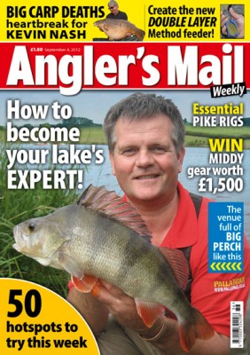 Be sure to read the brilliant latest issue of Angler’s Mail magazine – out now, and only £1.80. It can be your key to winning great prizes!
