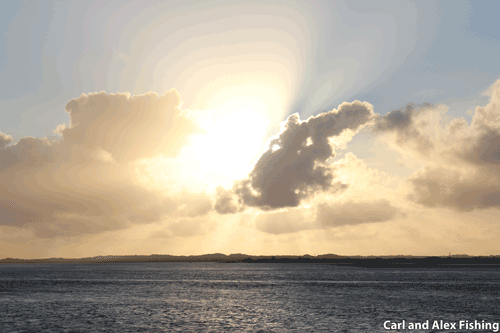A trip to Devon meant a chance to fish the high seas!