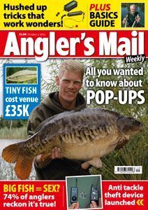Winning tips, and the result from the Frank Barlow - Steve Toone Memorial Match, in this week's Angler's Mail.