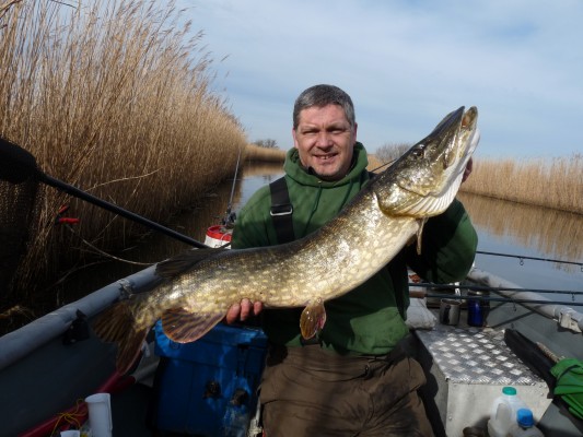Alan Dudhill, our pike blogger.
