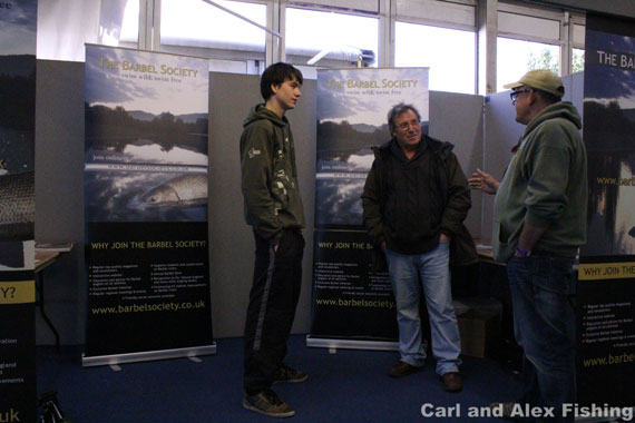 Carl is now a proud member of the barbel society