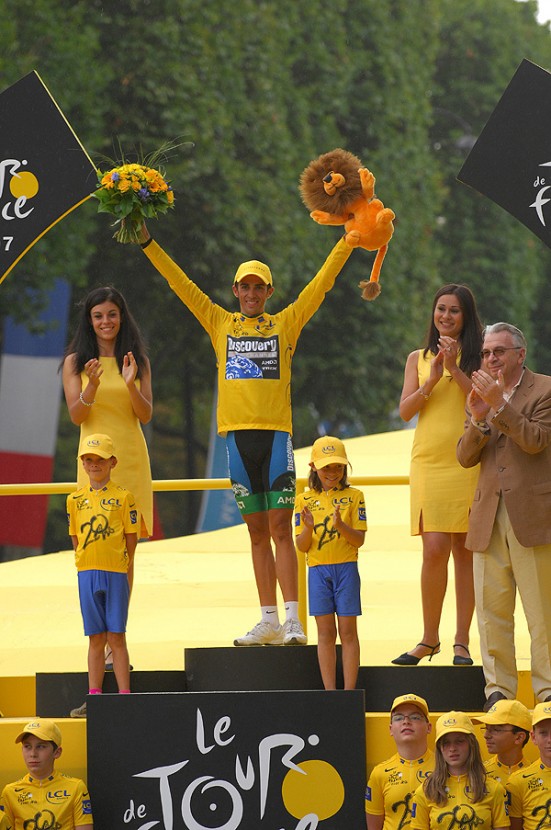 Alberto Contador Tour de France 2007