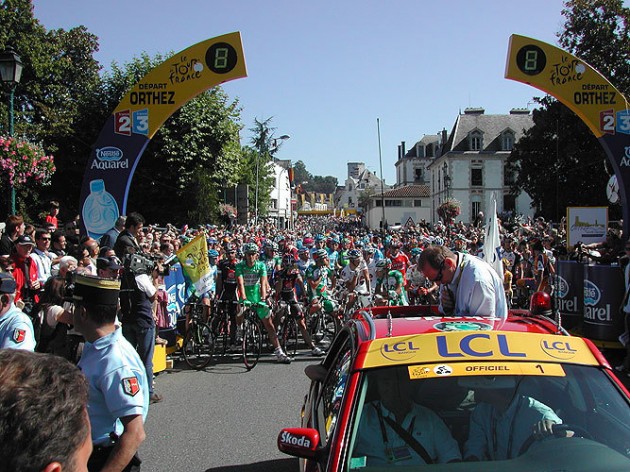 Tour de France 2007 stage 16 rider protest