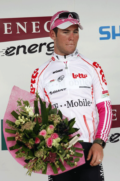 Cavendish podium