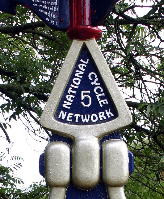 National Cycle Network sign