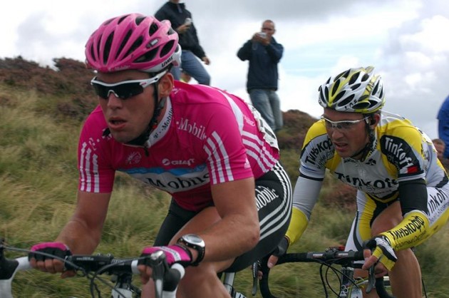 Mark Cavendish Alexander Serov Tour of Britain 2007 st5