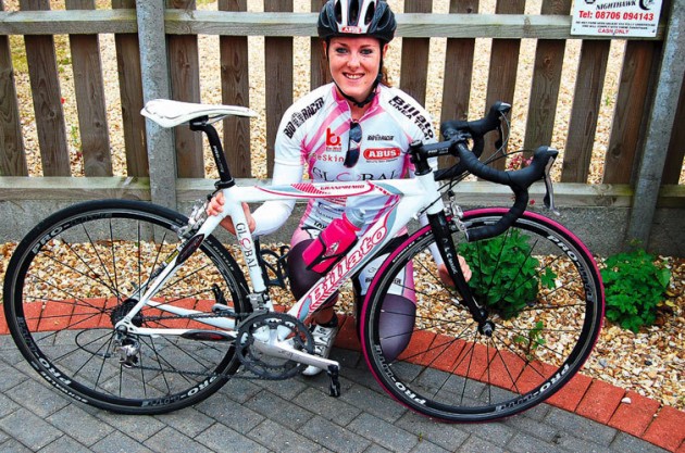 Gaby Day pro bike