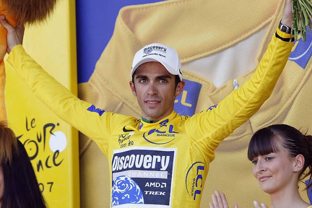Alberto Contador Tour de France 2007 st 17
