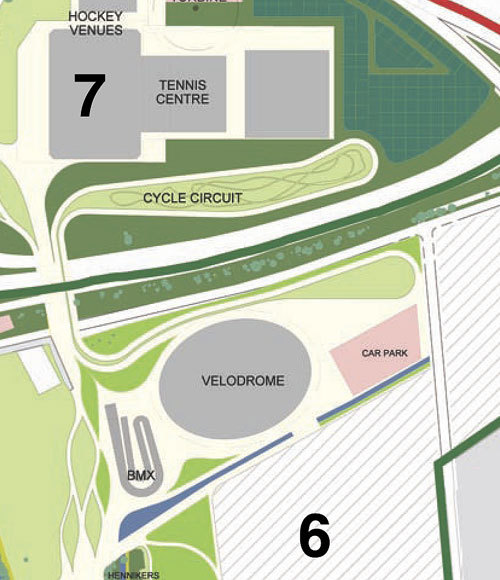 London Olympic velopark plans
