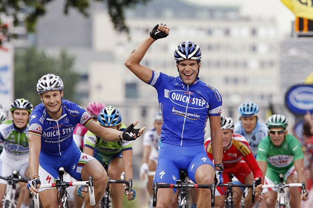 Tom Boonen and Gert Steegmans stage two