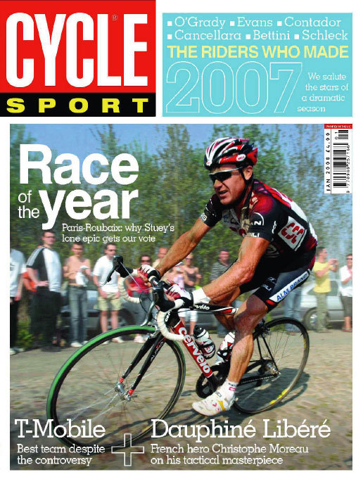 Cycle Sport January 2008 cover