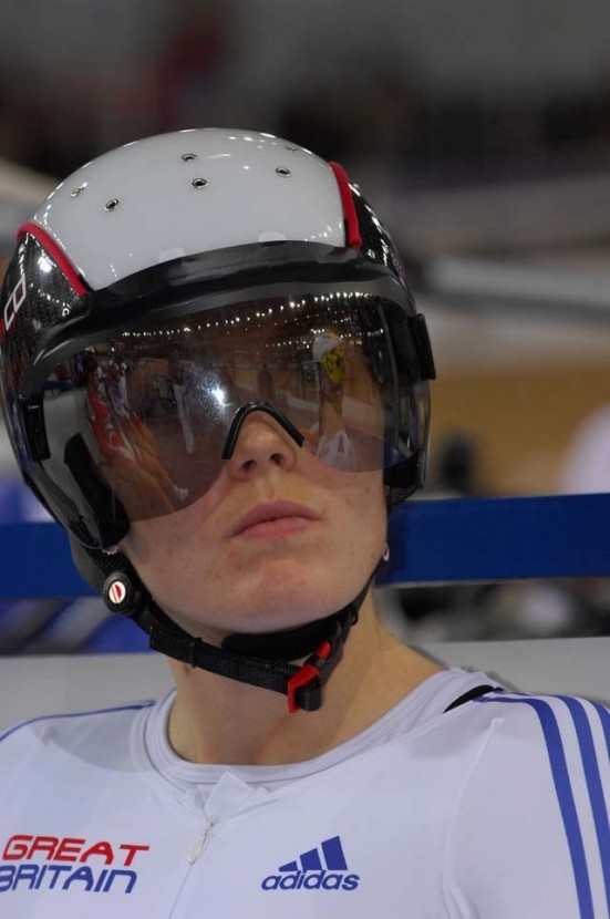 Victoria Pendleton track