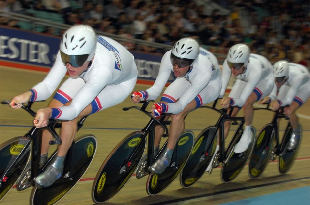 GB team pursuit qualifying