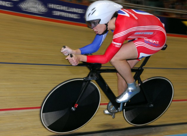 Rebecca Romero pursuit record