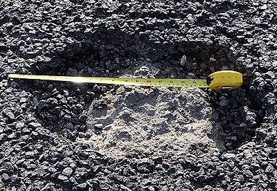 Sheffield pothole, by Andy Jones