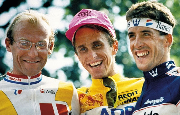1989 Tour final podium