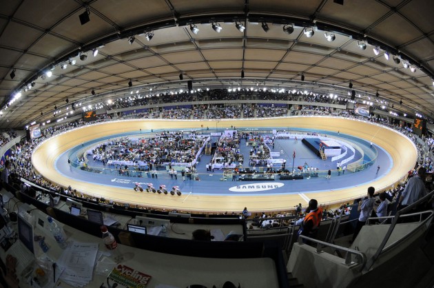 London velodrome, London Track World Cup 2012, day one