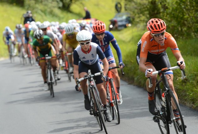 Ellen Van Dijk escape, London 2012 Olympics, women's road race
