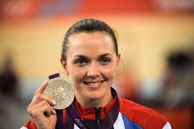 Victoria Pendleton and sprint silver, London 2012 Olympic Games, track day six