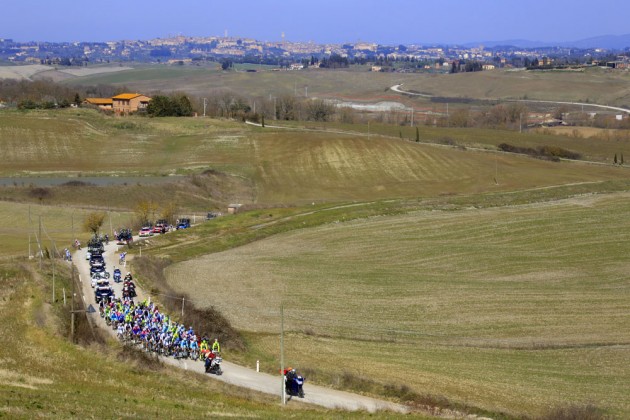 Peloton, Strade Bianche 2013