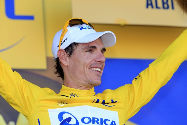 Daryl Impey on stage seven of the 2013 Tour de France