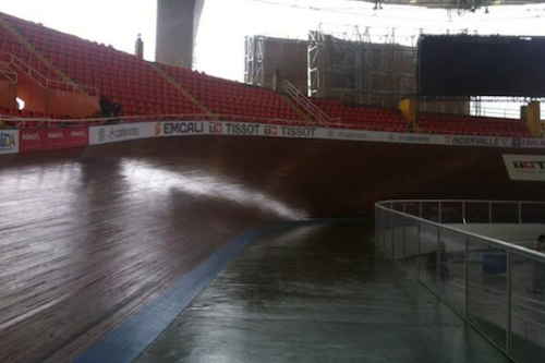 Cali track after rain storm
