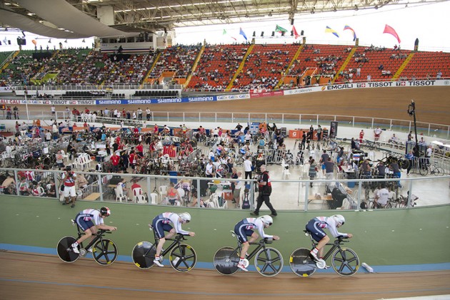 Great Britain team pursuit track world championships 2014