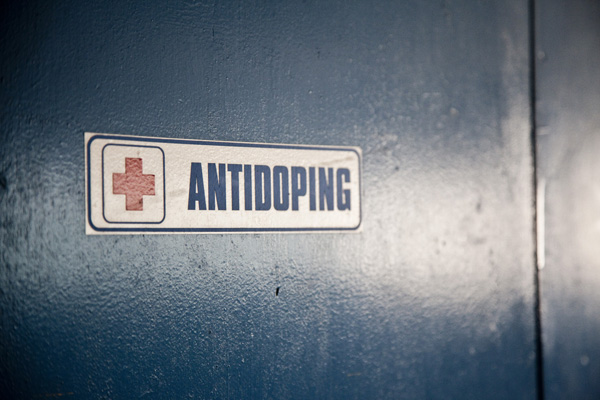 Vigorelli velodrome Milan, Italy antidoping room