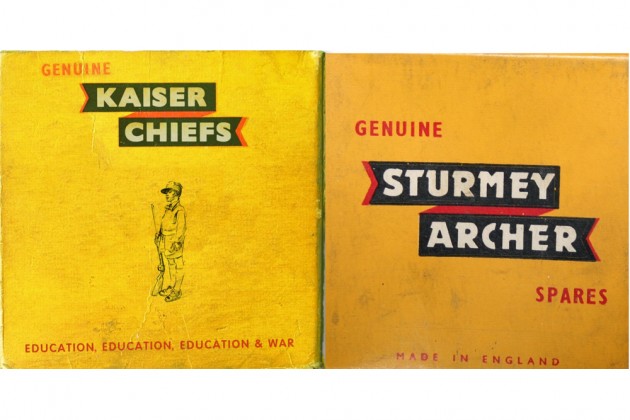 Kaiser Chiefs and Sturmey Archer artwork