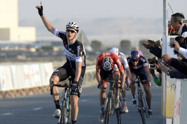 Niki Terpstra wins stage one of the 2014 Tour of Qatar