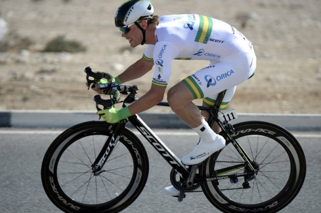 Michael Hepburn wins stage three of the 2014 Tour of Qatar