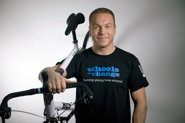 Sir Chris Hoy, Wheels for Change challenge 2014
