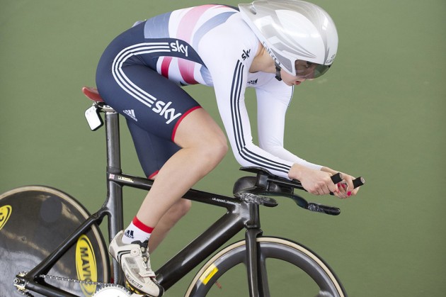 Joanna Rowsell individual pursuit world champion 2014