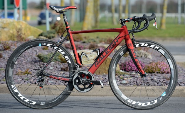 Ian Wilkinson's Raleigh Militis 2014 team bike