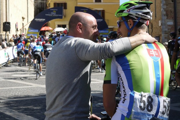 Paolo Bettini and Peter Sagan