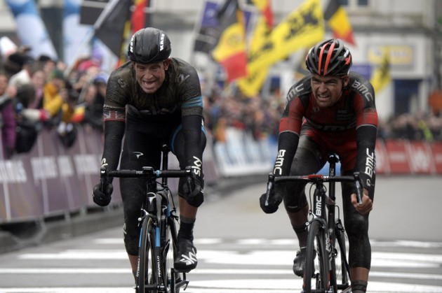 Ian Stannard wins the 2014 Omloop Het Nieuwsblad