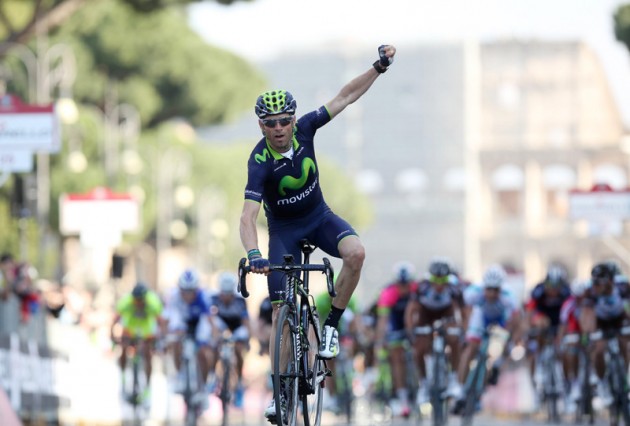 Alejandro Valverde wins the 2014 Roma Maxima